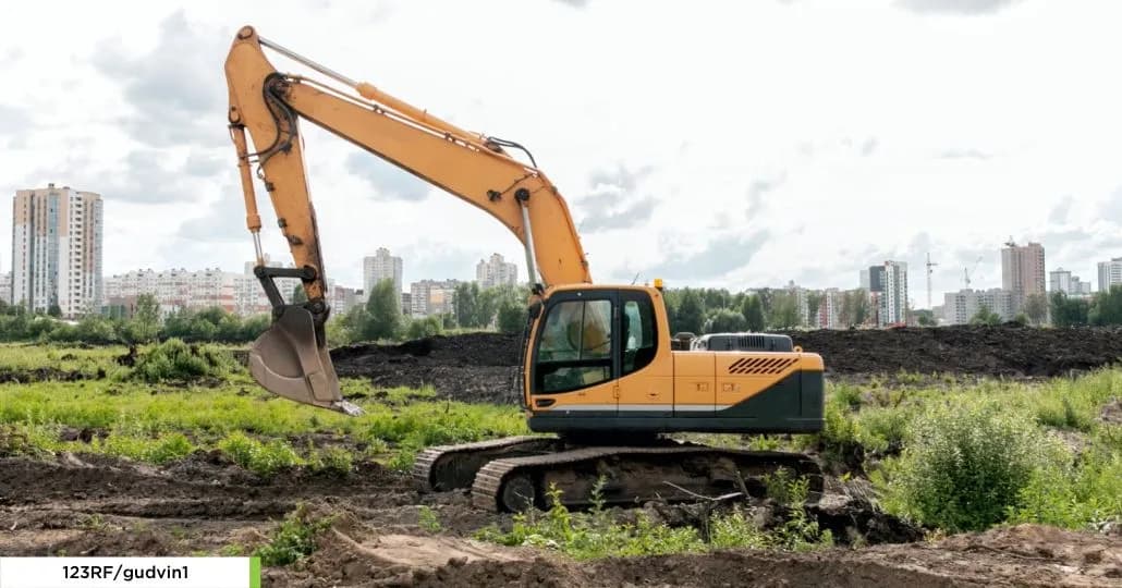 Excavator Bekas. (123RF/gudvin1)